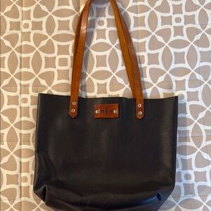 Black and Tan Women's Tote Bag